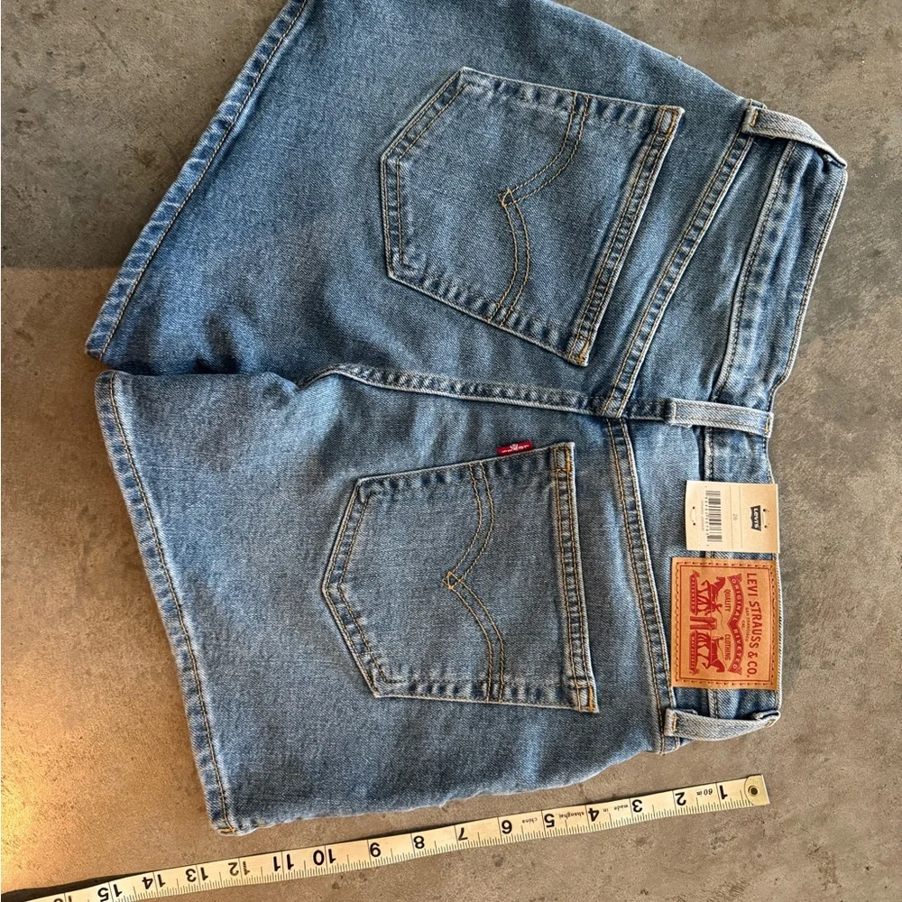 Levi's Blue Denim Jean Shorts